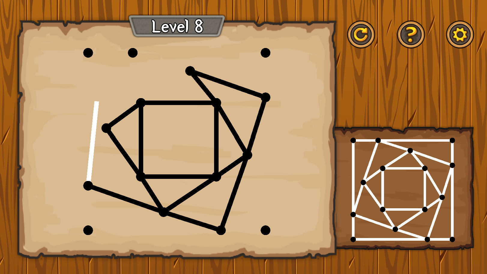 Solving a talisman puzzle